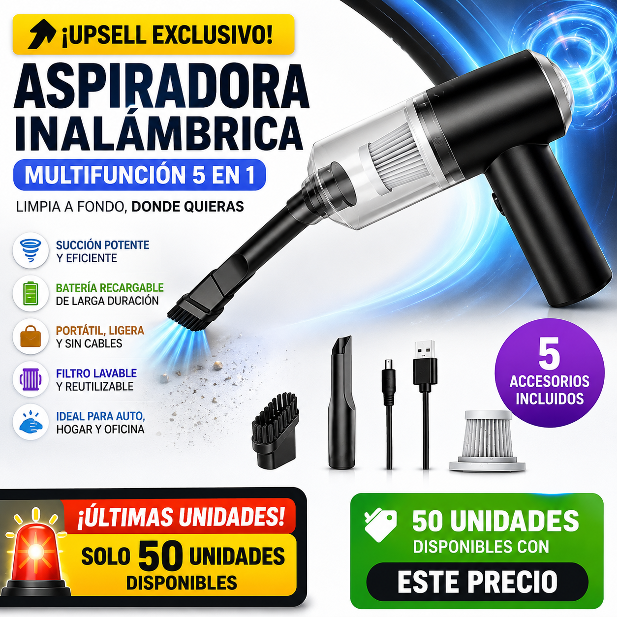 ASPIRADORA MANUAL