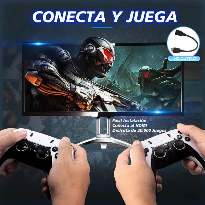 Consola Retro M15 + Miles de Juegos + 2 Controles | Mega Oferta Fin De Año