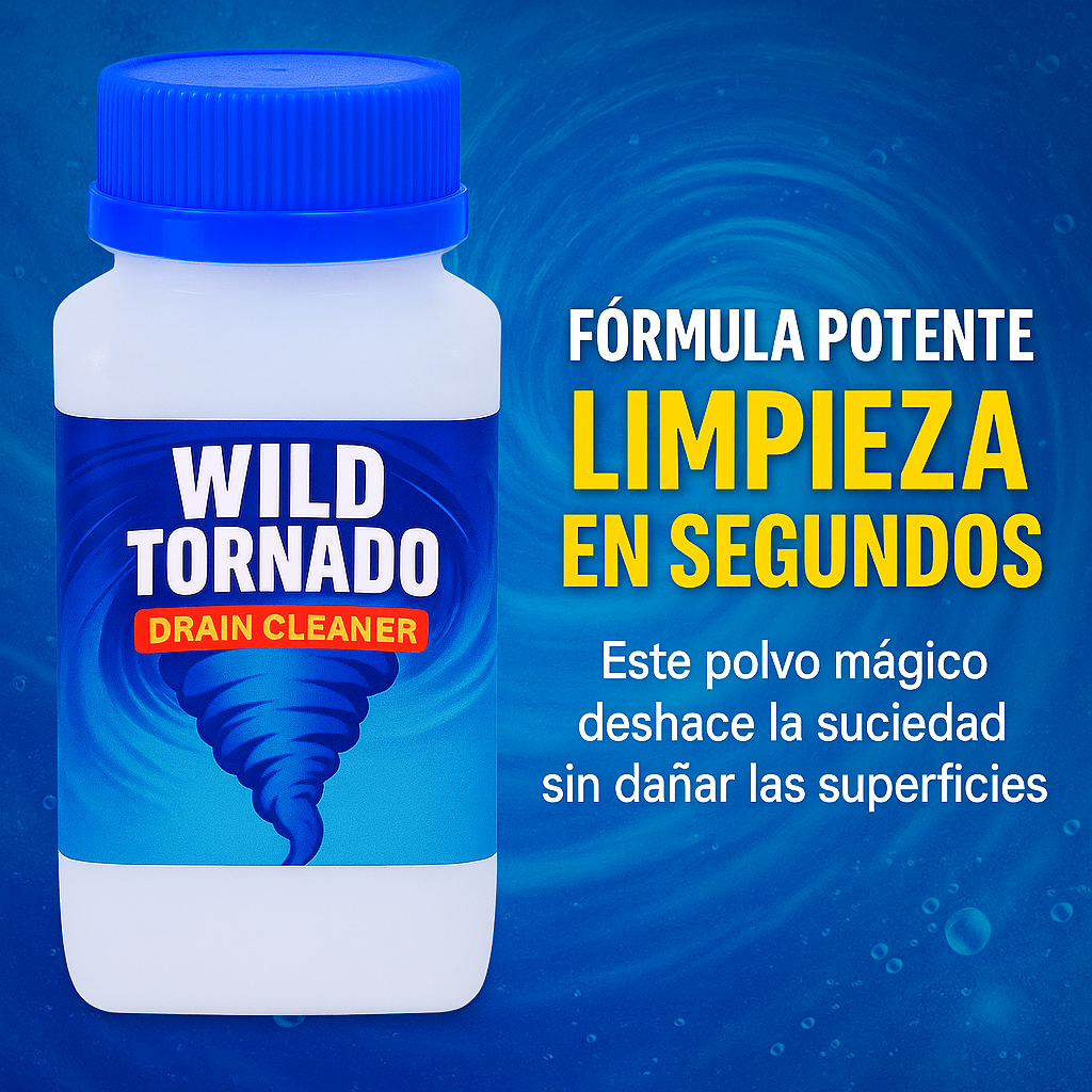 🚿 Wild Tornado – Solución rápida para tu baño y cocina 💥