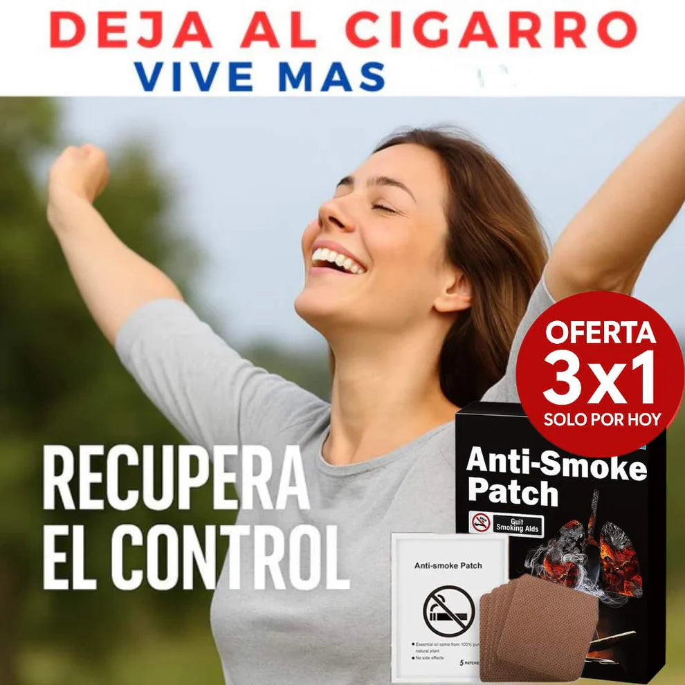 OFERTA 3x1 |Parche Antitabaco | Recupera el Control Hoy