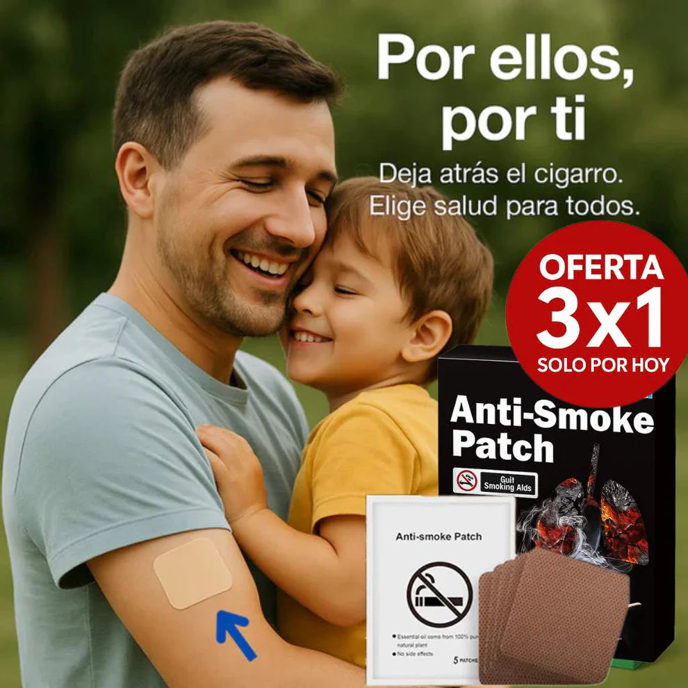 OFERTA 3x1 |Parche Antitabaco | Recupera el Control Hoy