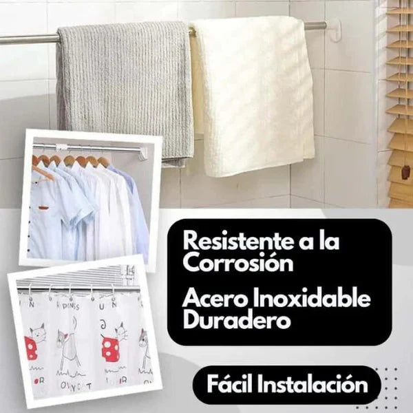 Barra Telescópica - Organiza tu Hogar sin Complicaciones