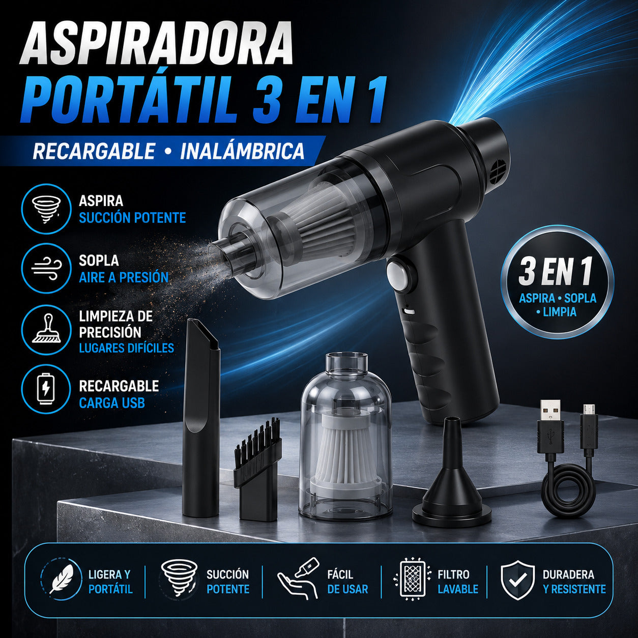 ASPIRADORA MANUAL