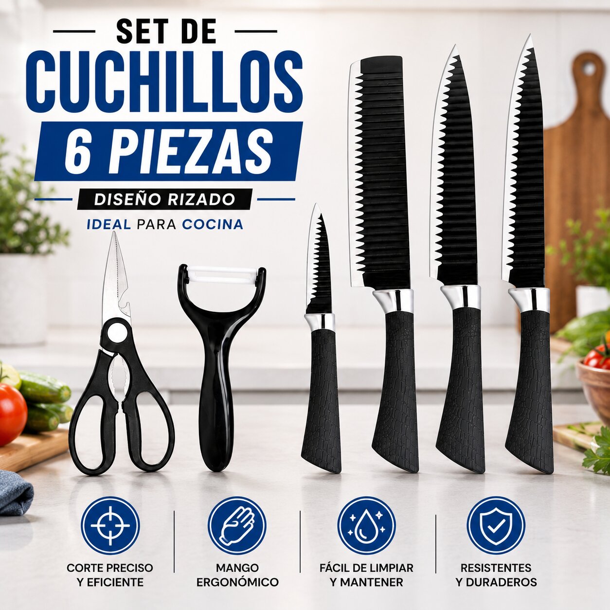 MEGA OFERTA SET 6 PIEZAS