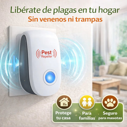 PROMO 2X1 | Repelente Ultrasonico para Insectos y Ratones