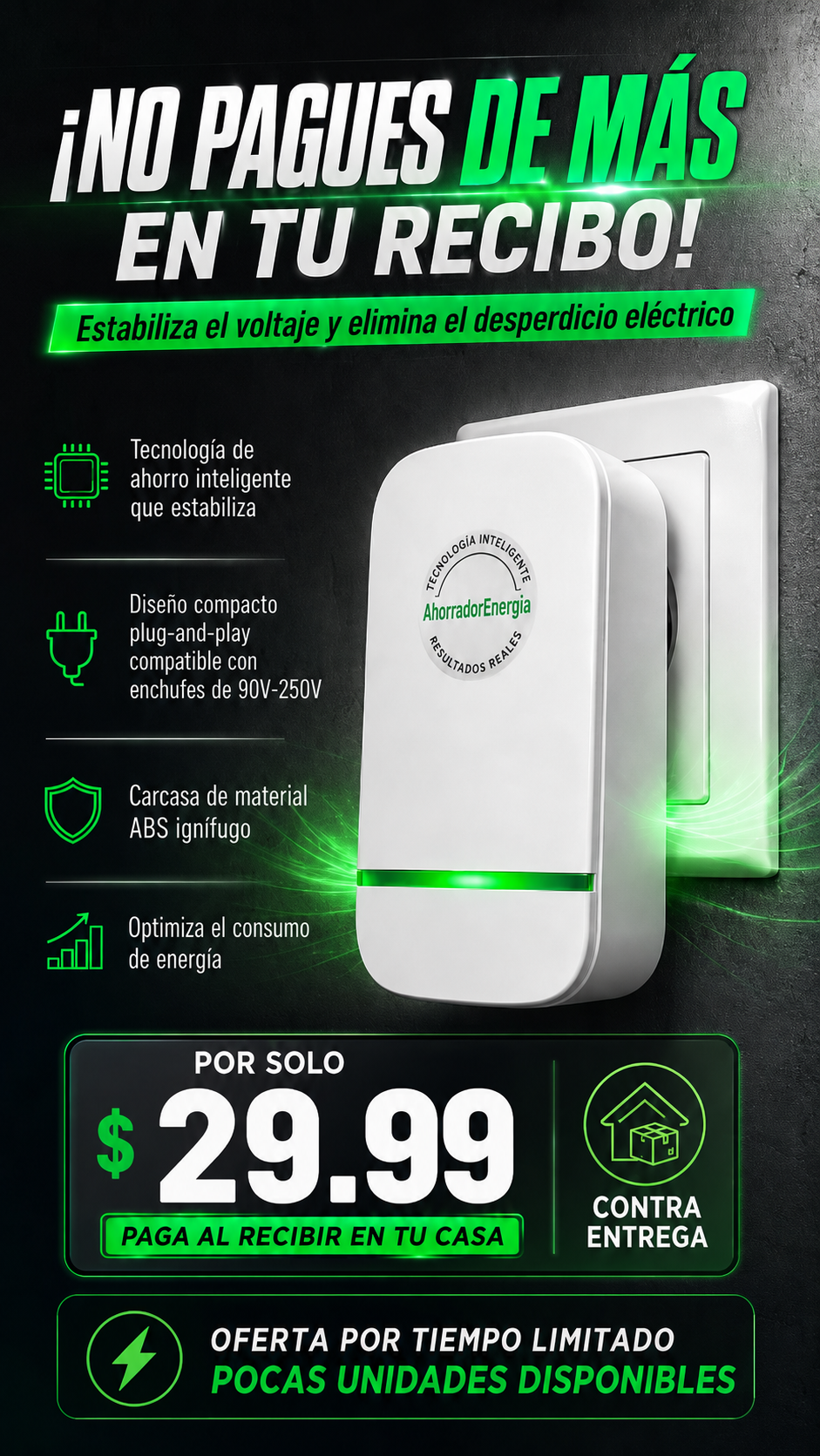 Ahorrador de Energía Best | Reduce las boletas desde el primer mes