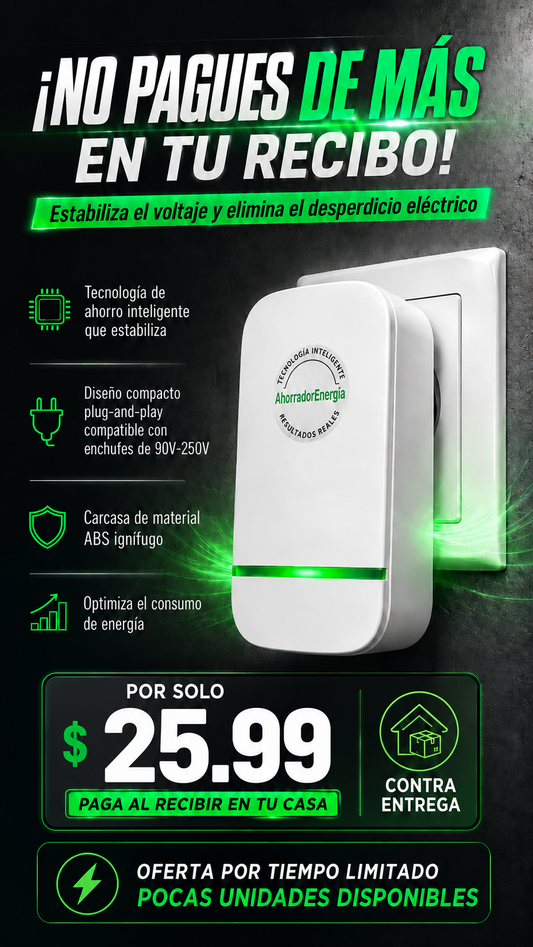 Ahorrador de Energía Best | Reduce las boletas desde el primer mes