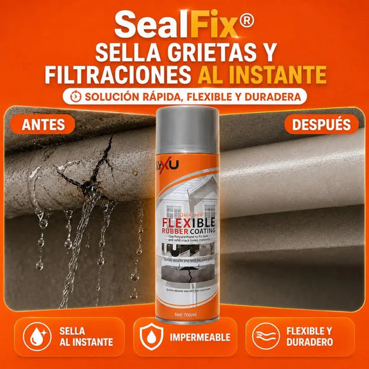 Spray Sellador SealFix | impermeabilizante contra filtraciones y grietas |