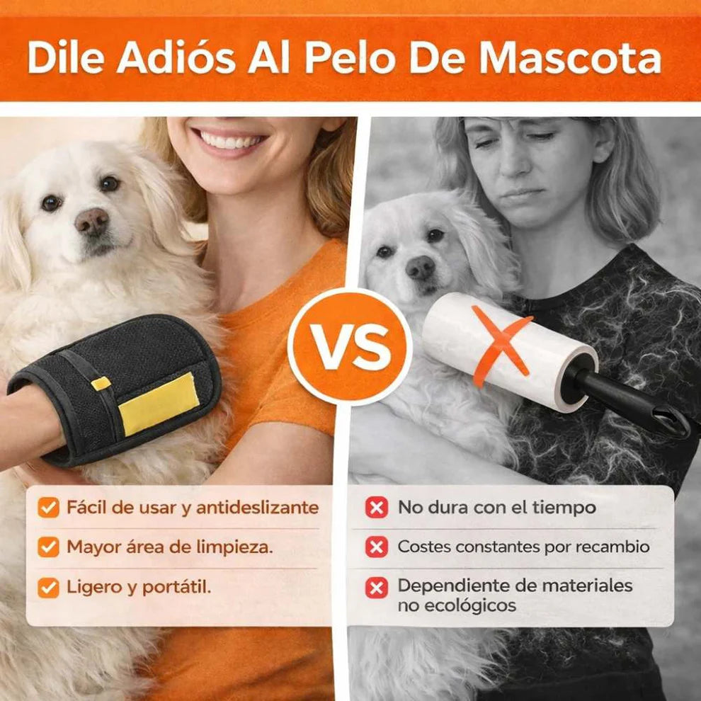 PROMO 2X1 | Guante Removedor de Pelos | Hogar limpio, mascotas felices