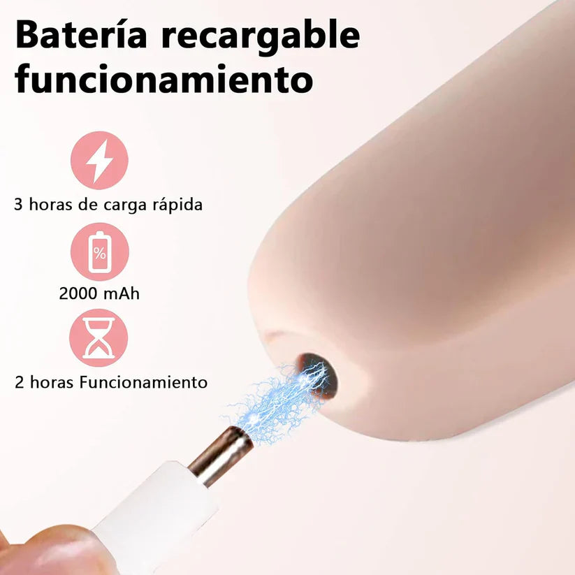 REMOVEDOR ELÉCTRICO DE CALLOS Y DUREZAS