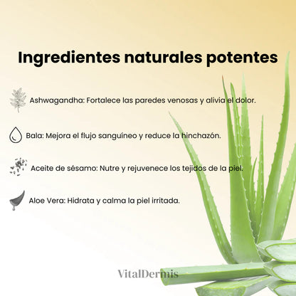VitalVarices- Crema Para Varices y Arañitas