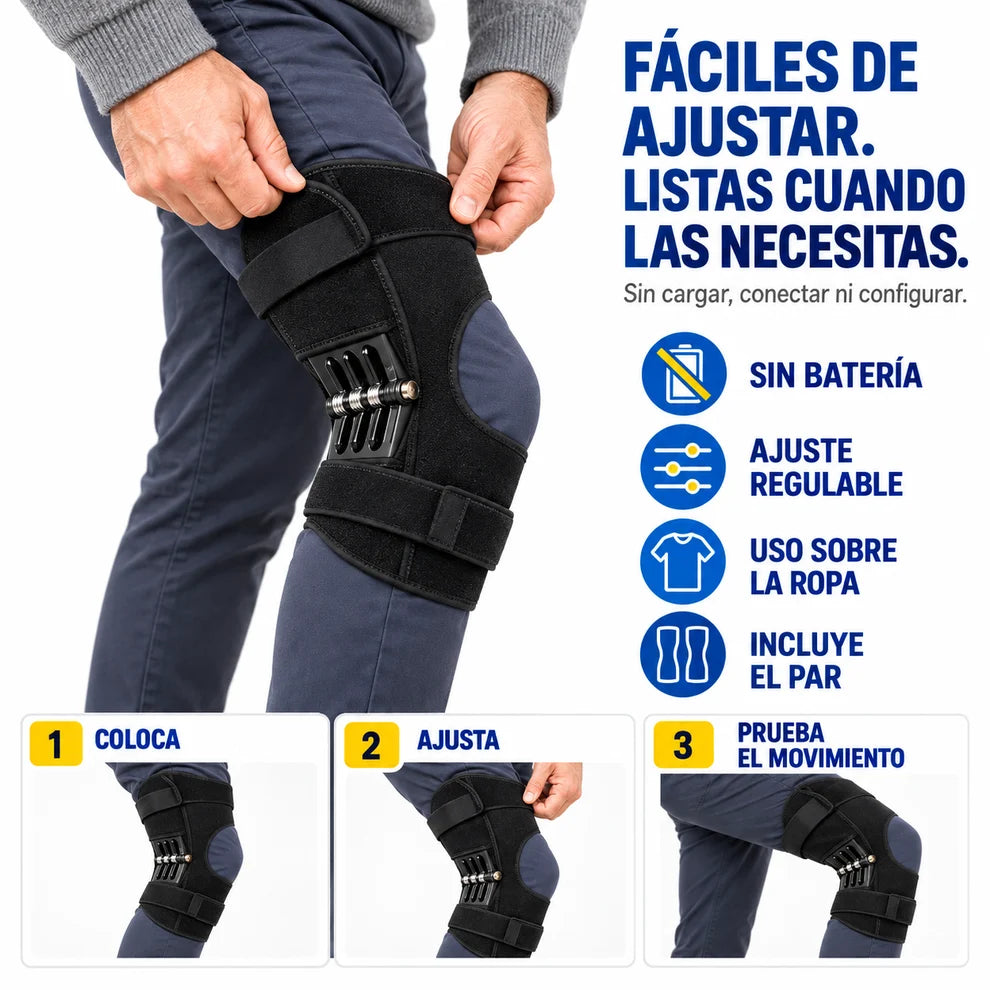 (2X1) Rodilleras con soporte mecánico